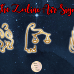 Symbols of The Zodiac Air Signs Gemini, Libra and Aquarius