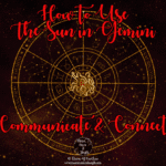 A Zodiac wheel with the Gemini Glyph representing the Sun in Gemini